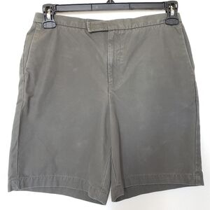 Banana Republic Shorts Women’s Size 6 Gray Dark Olive 100% Cotton Hiking Summer